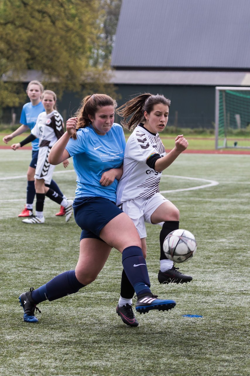 Bild 166 - B-Juniorinnen Ellerau - St. Pauli : Ergebnis: 1:1